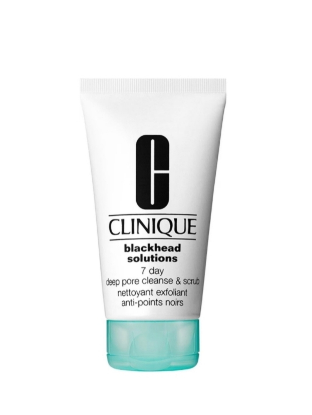Clinique 7 Day Deep Pore Cleanser & Scrub Blackhead Solution 125ml NIB A2